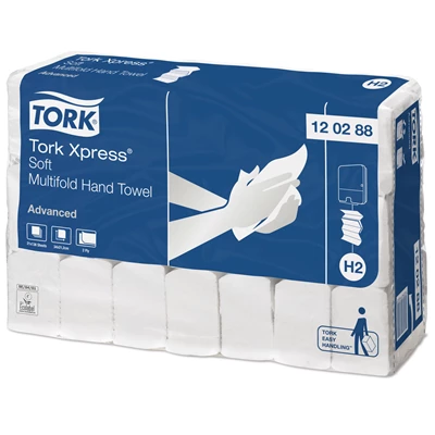 Pappershandduk Tork Adv. H2 M-vikt 2856st/kolli