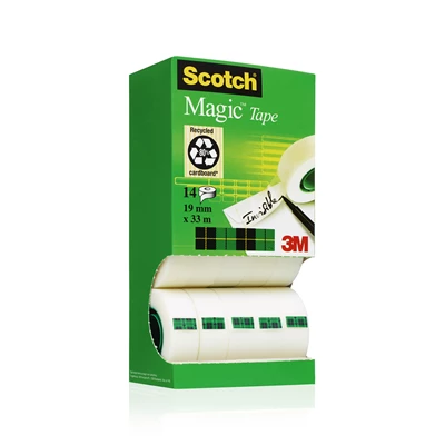 Dokumenttejp Scotch Magic 810 19mm x 33m 14rl/fp