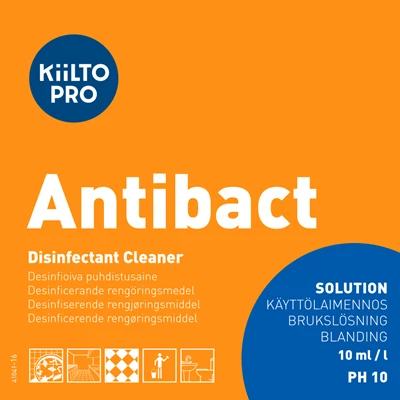 Kiilto etikett Antibac