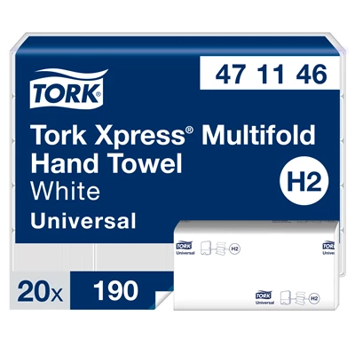 Pappershandduk Tork Universal H2 3800st/kolli